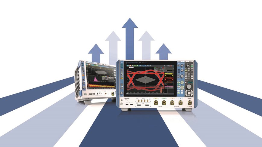 Rohde & Schwarz propose d’accéder pour certains de ses oscilloscopes à une plus grande largeur de bande passante sans coût supplémentaire